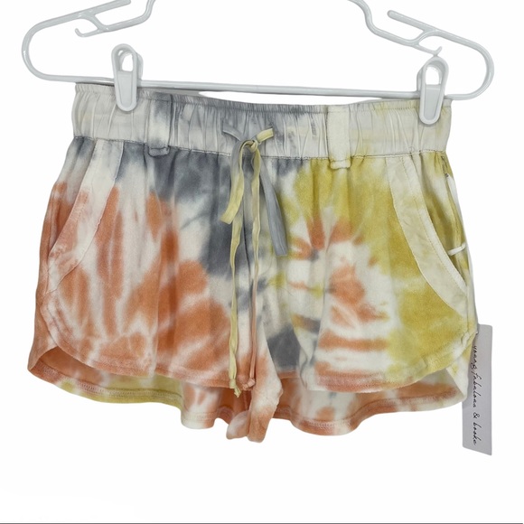 Young Fabulous & Broke Pants - Young Fabulous & Broke NWT Tie Dye Terry Shorts Sm
